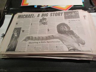 Michael Jackson,  Ny Daily News,  Newspaper Clipping / Poster,  2/28/88
