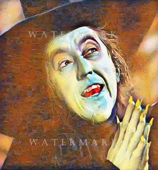 Wizard Of Oz - It Must Be Done Delicately - Digital Oil Painting 8x10 Art Print