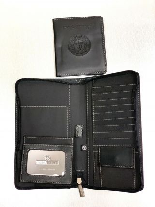 Jon Bon Jovi Vip Package Leather Bag CD Box Set Leather Credit Card Wallet 7