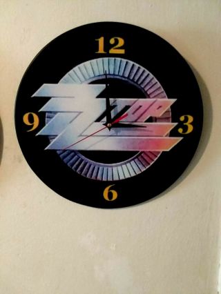 Zz Top - 12 Inch Quartz Wall Clock / Priority /free Poster Mancave