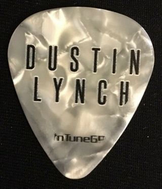 Dustin Lynch 2019 Very Hot Summer Tour Concert Guitar Pick From Winter Park,  Co