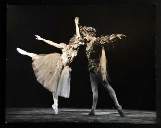 Antoinette Sibley.  Anthony Dowell.  Rare 1964 Photograph.  Royal Ballet.  The Dream