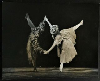 Anthony Dowell.  Antoinette Sibley.  Rare 1964 Photograph.  Royal Ballet