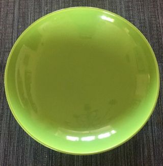 Vintage Waechtersbach Germany Lime Green Large Serving Bowl,  Mcm,  Rare Color