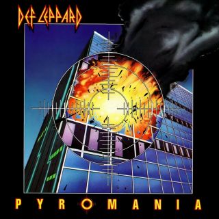DEF LEPPARD Pyromania BANNER HUGE 4X4 Ft Fabric Poster Tapestry Flag album art 2