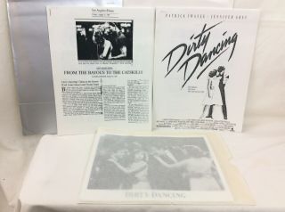 Dirty Dancing Film Sales Theatre Introduction Public Relations Pressbook