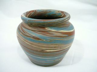 Niloak Indian Pottery Vase has the Older Mark Swirl C1 3