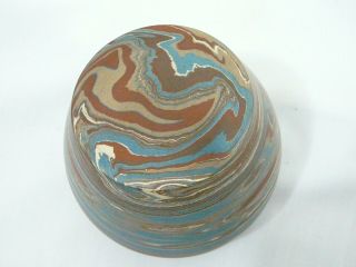 Niloak Indian Pottery Vase has the Older Mark Swirl C1 5