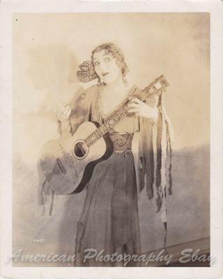 Mary Pickford Rosita Uncommon Photograph - 1923 K.  O.  Rahmn Photograph