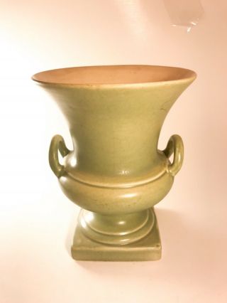 Red Wing Pottery Urn Celadon Green Vintage Classic 871 Usa