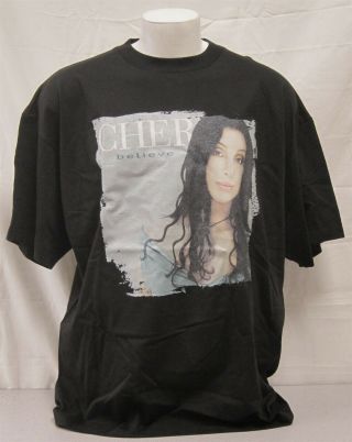 Cher Authentic Concert Shirt 2000 Believe Tour Never Worn Official Xxl