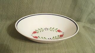 Disc.  Johnson Brothers 9 " Oval Vegetable Serving Bowl Provincial (smooth Edge)