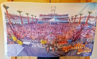 2016 Kid Rock 7th Chillin The Most Cruise Flag Banner Mancave Flag Huge 3x5 Ft