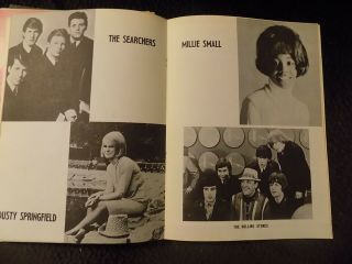 1964 Murray The K Big Holiday Show Concert Program Rolling Stones 3