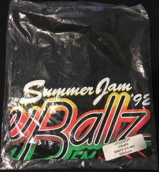 Snoop Doggy Dogg Doggystyle W Ballz Dj Eazy Dick Summer ‘92 Black Shirt Medium