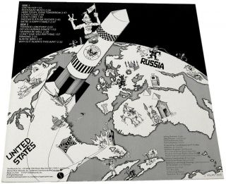 RAMONES ROCKET TO RUSSIA 1977 SIRE LP 1ST PRESSING w INNER LYRICS SLEEVE 3