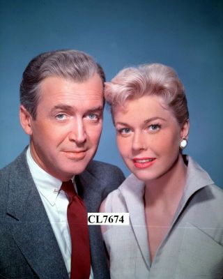 Doris Day And James Stewart In The Movie 