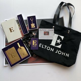 Elton John Vip Farewell Yellow Brick Road Rocketman Gift Set & Poster