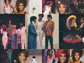 Whitney Houston " The Moment Of Truth " Arista Records Tour Program - 1987