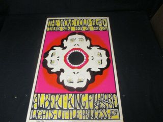The Move Cold Blood Albert King Fillmore West Bg Poster 161 Print