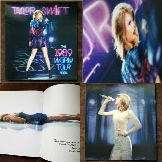 Taylor Swift 1989 World Tour Book Collectible 3d Holographic Tour Book Program