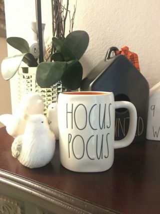 Rae Dunn Hocus Pocus Mug Orange Interior Halloween Mug Cup 2019