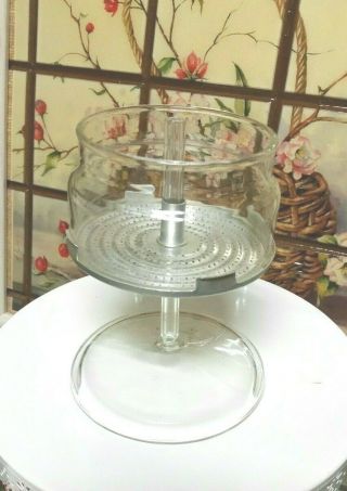 Vintage Pyrex 6 Cup Flameware Coffee Percolator Glass Pump Stem & Basket 7756