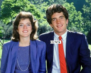 John F.  Kennedy Jr.  And Caroline Kennedy In Central Park In York City Photo