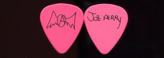 Aerosmith 2000 Concert Tour Guitar Pick Joe Perry Custom Stage Pick 2
