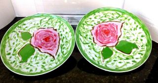 Gloria Vanderbilt Set Of 8 Sincerely Yours Taste Seller Sigma Lunch Plates