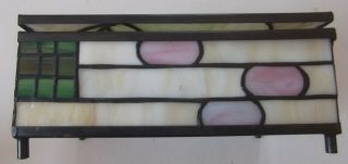 CHARLES RENNIE MacKINTOSH DESIGN,  QUALITY HAND MADE STAINED GLASS BOX 3