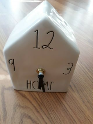 Rae Dunn Home Birdhouse Clock