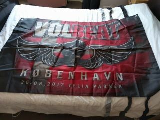Large Volbeat Rock Music Collectible Flag
