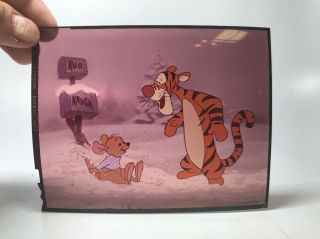 Winnie The Pooh And Tigger Too Movie Special Negative Cell Walt Disney Roo