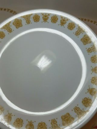 Set of 8 Vintage Corelle Butterfly Gold 8.  5 in.  Luncheon Salad Plates Corning 6