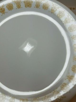 Set of 8 Vintage Corelle Butterfly Gold 8.  5 in.  Luncheon Salad Plates Corning 8