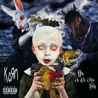 Korn See You On The Other Side Banner Huge 4x4 Ft Tapestry Fabric Poster Print