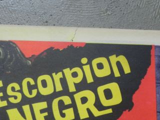 Black Scorpion Mexican lobby card Richard Denning Mara Corday 2