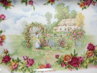 Vintage Royal Albert Bone China England Old Country Roses - 11.  5 " Sandwich Tray
