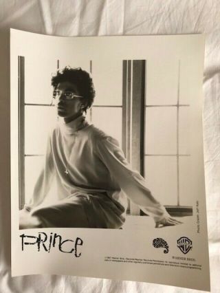 Prince - 1987 Photo - Rare 8 X 10
