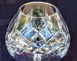 Waterford Lismore - styled Brandy Snifter Balloon Glass - 4 3/8 