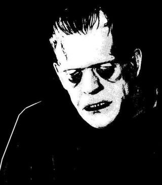 Frankenstein (1931) - Patch Screen Print Tapestry Classic Horror Boris Karloff V