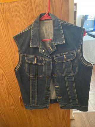 The Police Rock Group Vintage Jean Vest