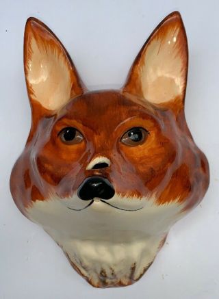 Red Fox String Holder By Philip Laureston For Babbacombe Pottery England