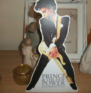 (-) Rare Prince Diamonds And Pearls 12 " Cd 7 " Counter Standee Promo Stand