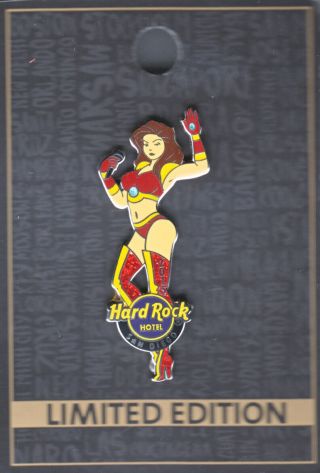Hard Rock Cafe Pin: San Diego Hotel 2015 Hero Le300