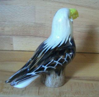 Langham Glass - Large Eagle / Bird Figurine / Paper Weight - Signed Paul Miller 3