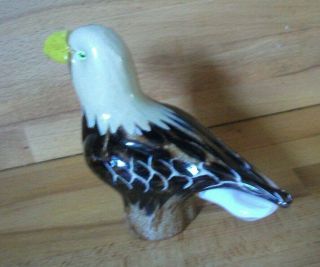 Langham Glass - Large Eagle / Bird Figurine / Paper Weight - Signed Paul Miller 5