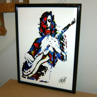 Jimmy Page Led Zeppelin Stairway To Heaven Music Poster Print Wall Art 18x24
