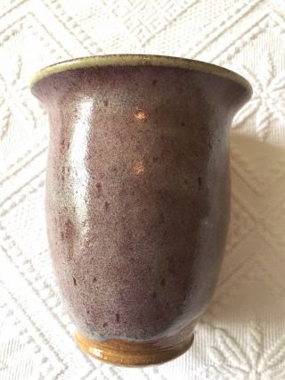 Nc Jugtown Pottery Vase Signed By Ben Owen Iii